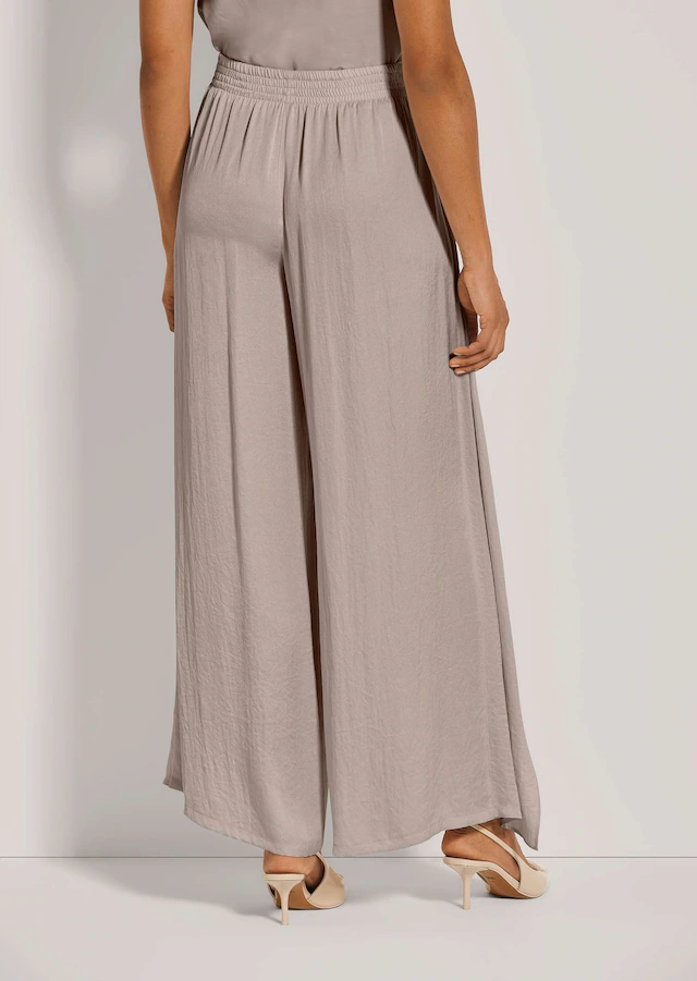 MADELEINE Stoffhose »Palazzo-Hose Sommerliche Stoffhose mit Überwurf« Weite Hose mit Überwurf