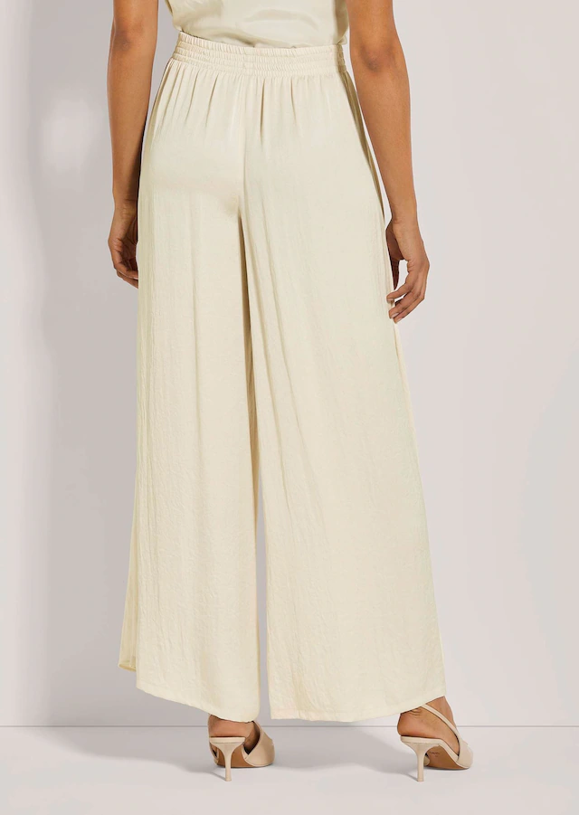 MADELEINE Stoffhose »Palazzo-Hose Sommerliche Stoffhose mit Überwurf« Weite Hose mit Überwurf