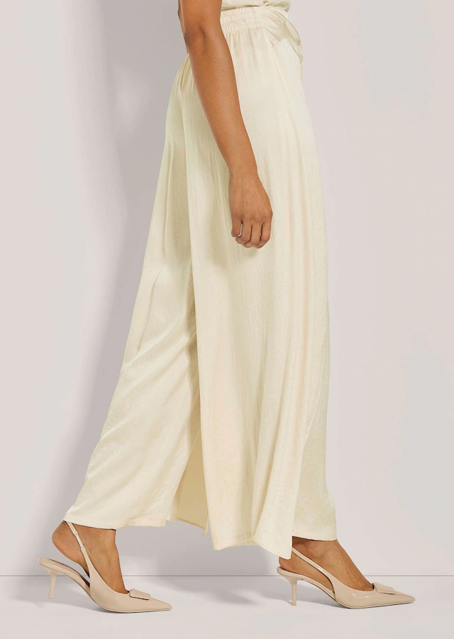 MADELEINE Stoffhose »Palazzo-Hose Sommerliche Stoffhose mit Überwurf« Weite Hose mit Überwurf
