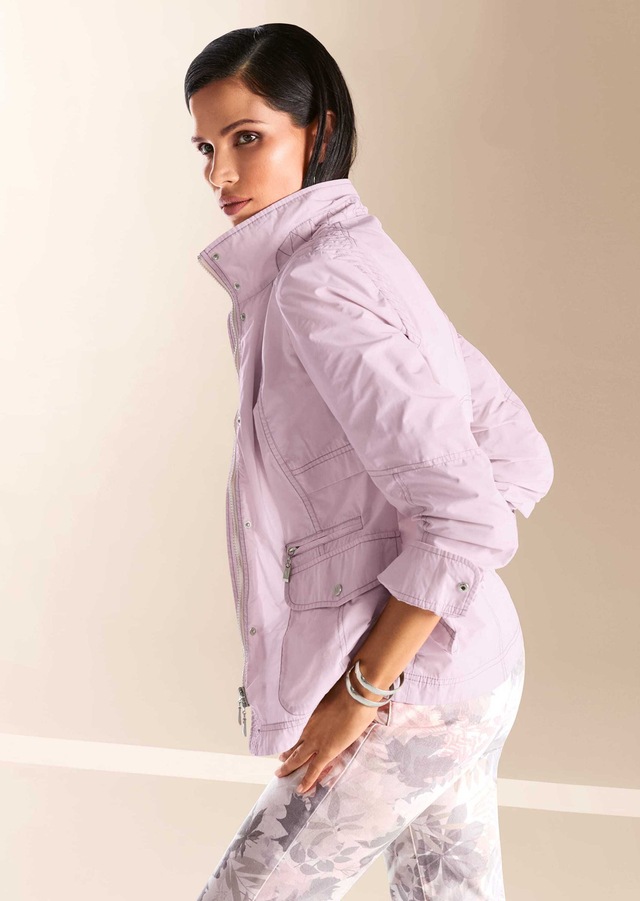 MADELEINE Sommerjacke »Sommerjacke Sportive Baumwolljacke mit Stehkragen«