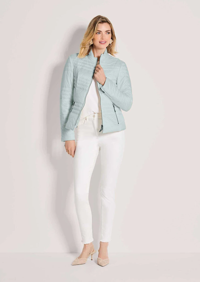 MADELEINE Steppjacke »Steppjacke Leichte Sommerjacke mit Stehkragen«
