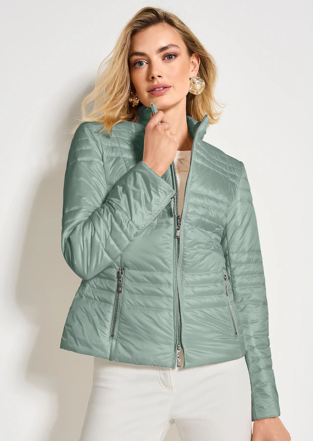 MADELEINE Steppjacke »Steppjacke Leichte Sommerjacke mit Stehkragen«