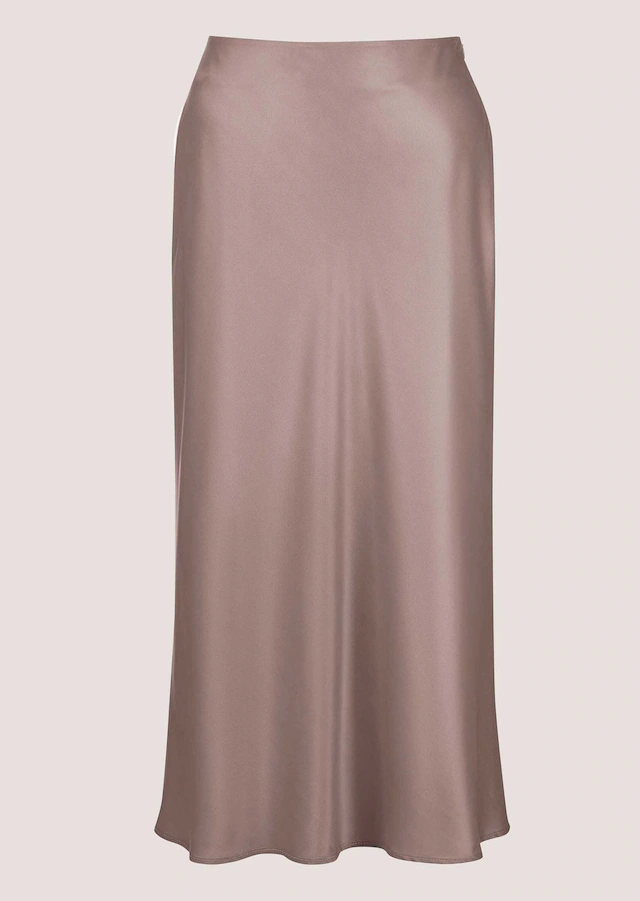 MADELEINE Midirock »Midirock Midi Satinrock für elegante Anlässe« Satin