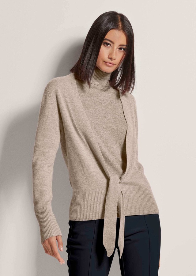 MADELEINE Strickjacke »Strickjacke Kaschmirstrickjacke mit V-Ausschnitt«
