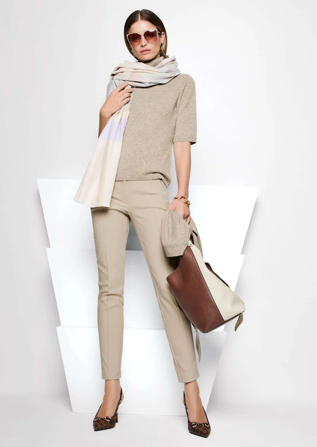 MADELEINE Strickjacke »Strickjacke Kaschmirstrickjacke mit V-Ausschnitt«