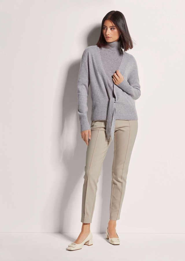 MADELEINE Strickjacke »Strickjacke Kaschmirstrickjacke mit V-Ausschnitt«