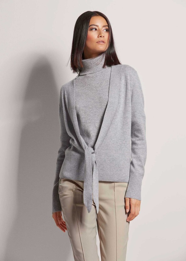MADELEINE Strickjacke »Strickjacke Kaschmirstrickjacke mit V-Ausschnitt«