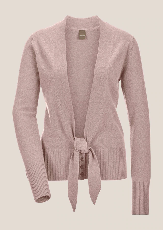 MADELEINE Strickjacke »Strickjacke Kaschmirstrickjacke mit V-Ausschnitt«