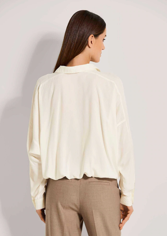 MADELEINE Langarmbluse »Bluse Wickelbluse mit Fledermausärmeln«
