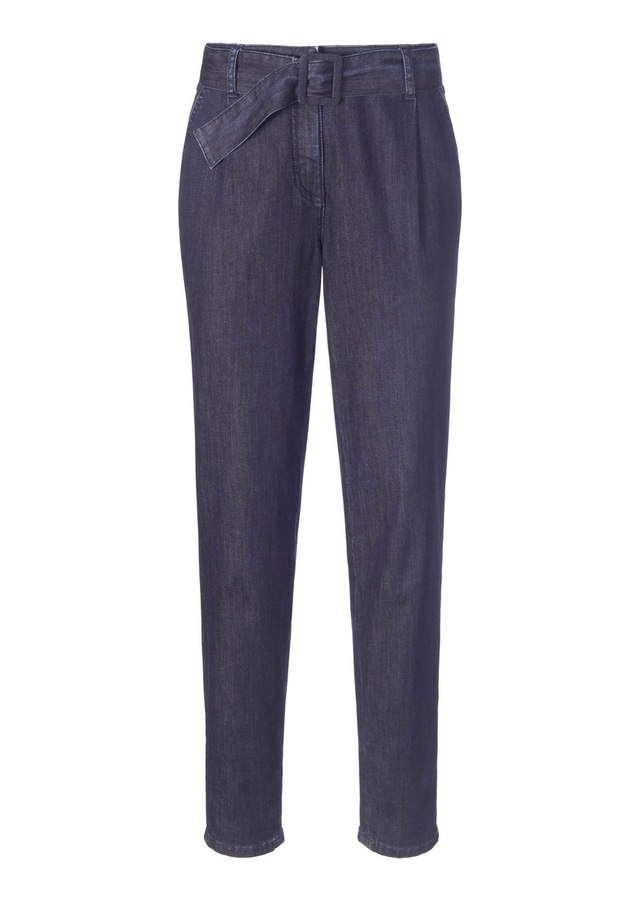 MADELEINE Regular-fit-Jeans »Jeans Bundfalten-Hose mit konischem Bein«