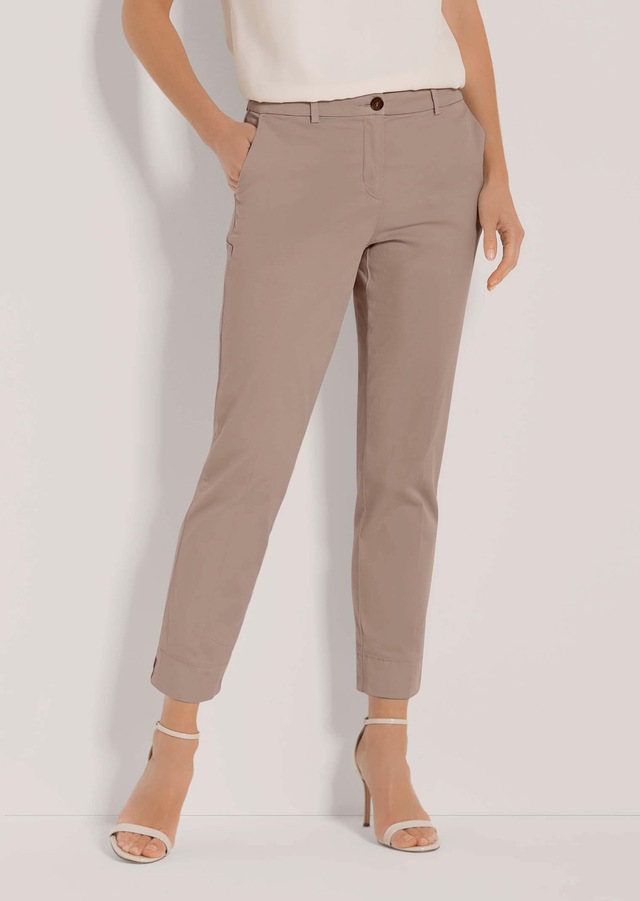 MADELEINE Chinohose »Chino-Hose Moderne Hose mit Bügelfalten, Stretch«