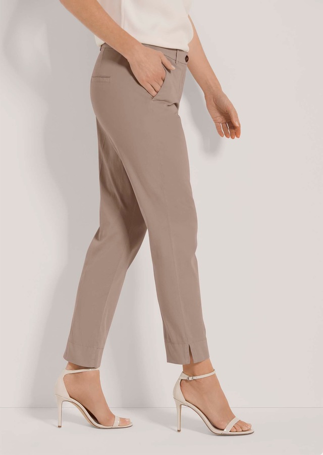 MADELEINE Chinohose »Chino-Hose Moderne Hose mit Bügelfalten, Stretch«