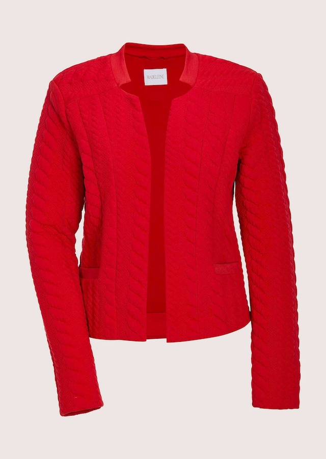 MADELEINE Jackenblazer »Blazer Langarm Jerseyblazer mit Stehkragen«