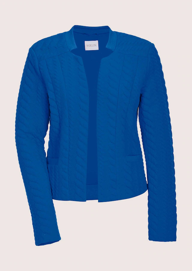 MADELEINE Jackenblazer »Blazer Langarm Jerseyblazer mit Stehkragen«