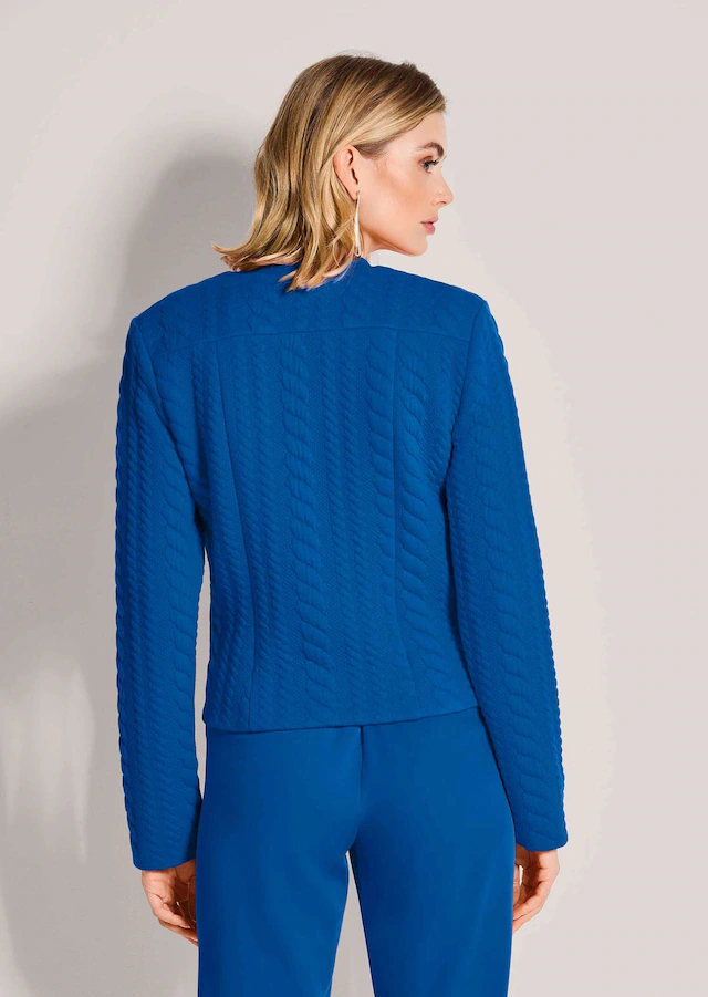 MADELEINE Jackenblazer »Blazer Langarm Jerseyblazer mit Stehkragen«