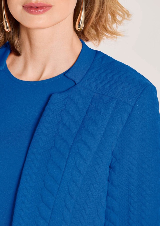 MADELEINE Jackenblazer »Blazer Langarm Jerseyblazer mit Stehkragen«