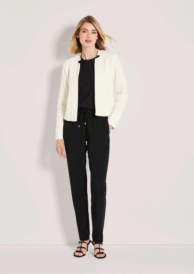 MADELEINE Jackenblazer »Blazer Langarm Jerseyblazer mit Stehkragen«