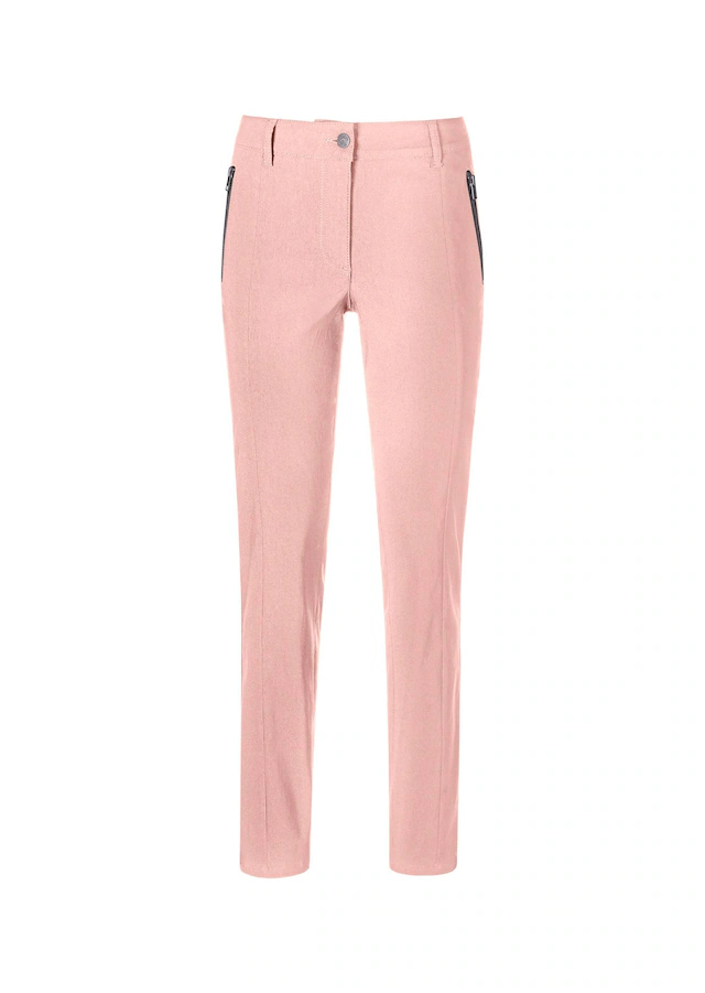 MADELEINE Stoffhose »Hose Schmale Skinny-Hose, Zippertaschen«