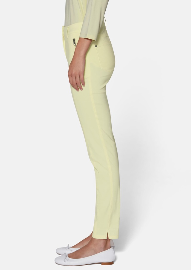 MADELEINE Stoffhose »Hose Schmale Skinny-Hose, Zippertaschen«