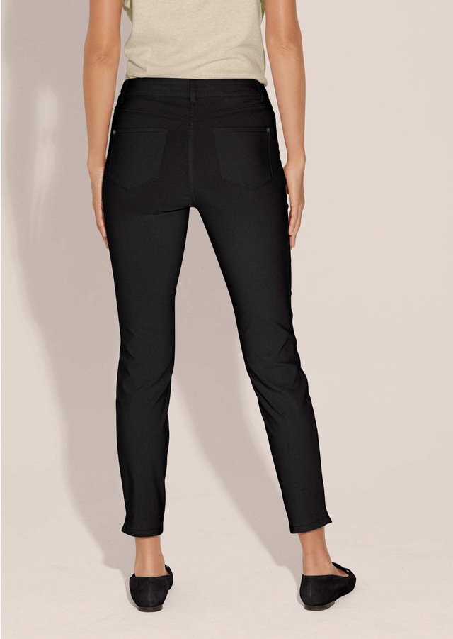 MADELEINE Stoffhose »Hose Schmale Skinny-Hose, Zippertaschen«