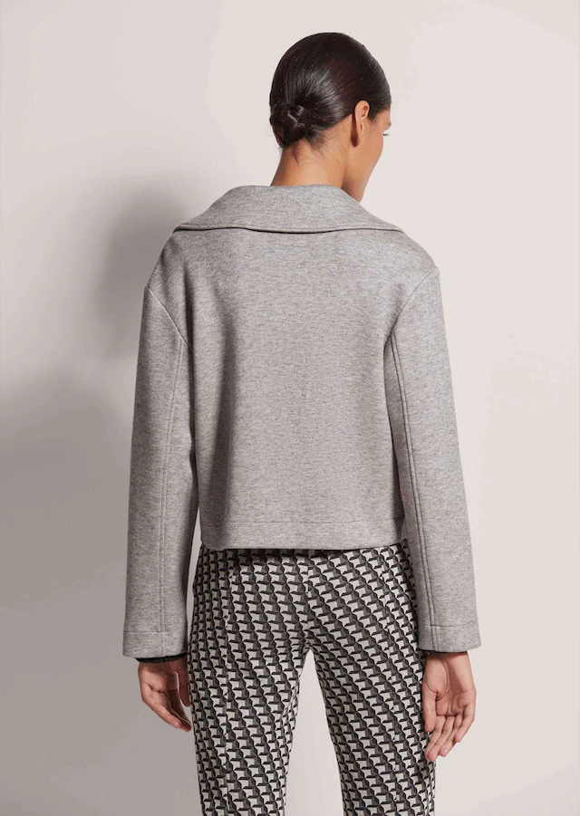 MADELEINE Jerseyblazer »Blazer Zweireihiger Kurzblazer mit Revers«