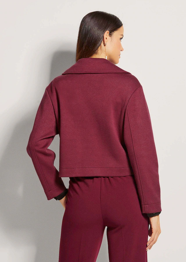MADELEINE Jerseyblazer »Blazer Zweireihiger Kurzblazer mit Revers«