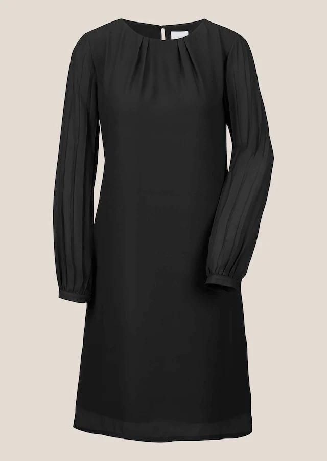 MADELEINE Sommerkleid »Kleid Elegantes, gerades Langarmkleid«