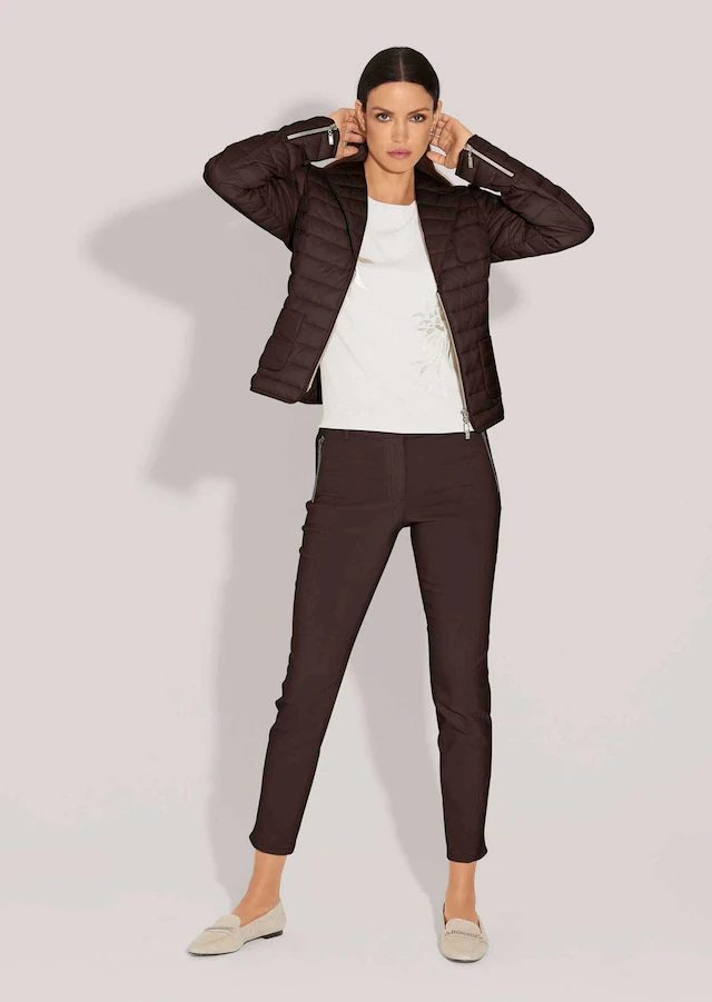 MADELEINE Steppjacke »Steppjacke Wattierte Damenjacke mit sportivem Touch« Zweiwege-Reissverschluß