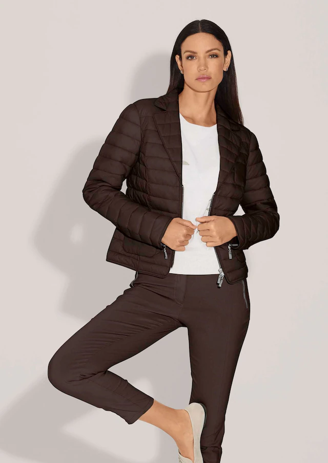 MADELEINE Steppjacke »Steppjacke Wattierte Damenjacke mit sportivem Touch« Zweiwege-Reissverschluß