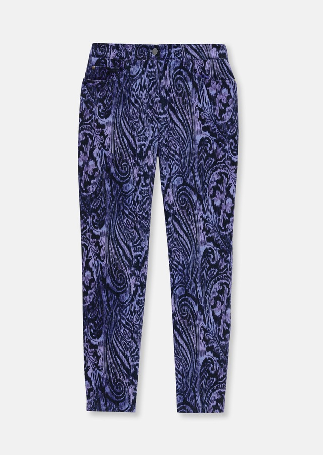 MADELEINE Stoffhose »Hose Schlanke Hose mit Paisley-Print, Stretch«