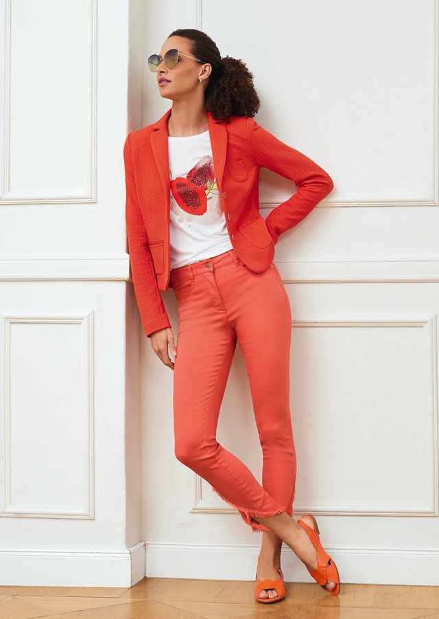MADELEINE Jackenblazer »Blazer Kurzer Jerseyblazer mit Reverskragen«