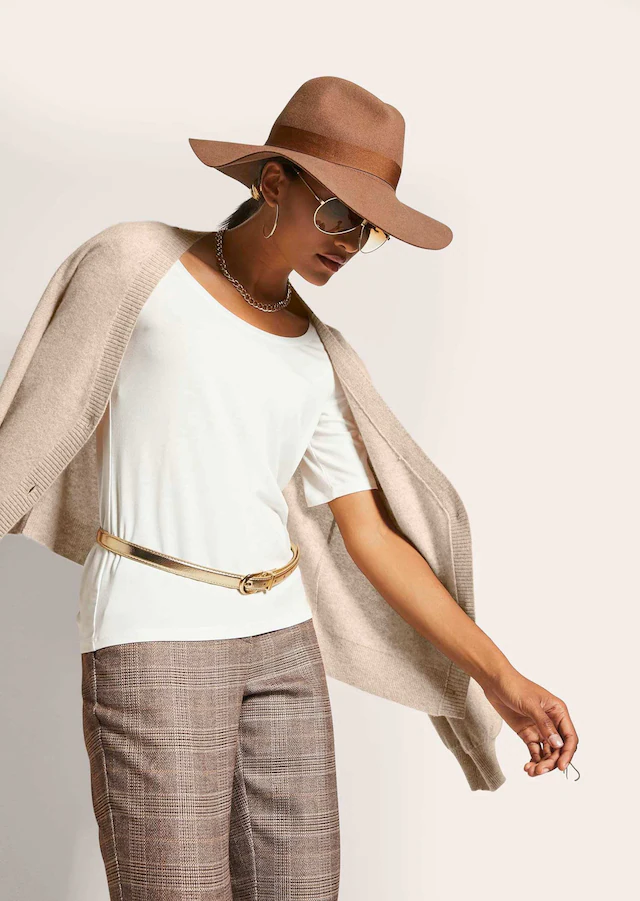 MADELEINE Strickjacke »Strickjacke Kaschmir-Cardigan mit Ballonärmeln« Good-Cashmere-Qualität