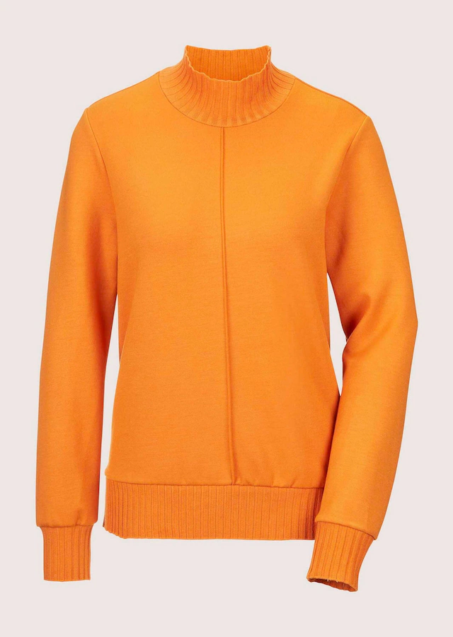 MADELEINE Langarmshirt »Sweatshirt Sportives Sweatshirt mit Stehkragen«