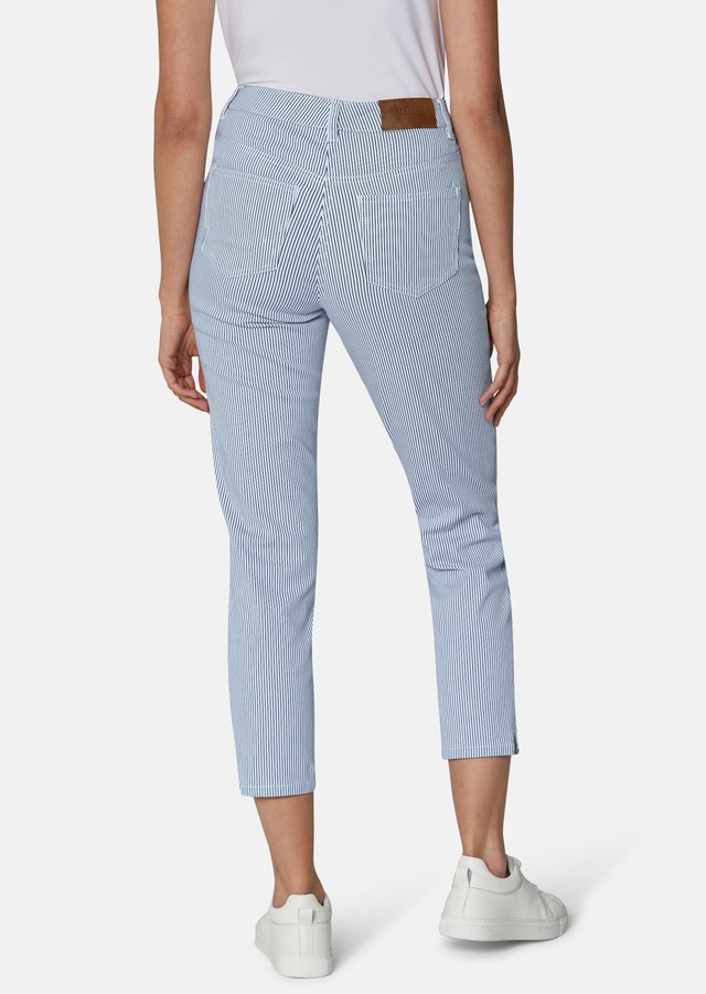 MADELEINE »Jeans Fein gestreifte 7/8-Jeans, Formbund«