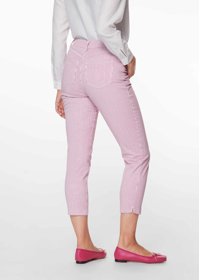 MADELEINE »Jeans Fein gestreifte 7/8-Jeans, Formbund«