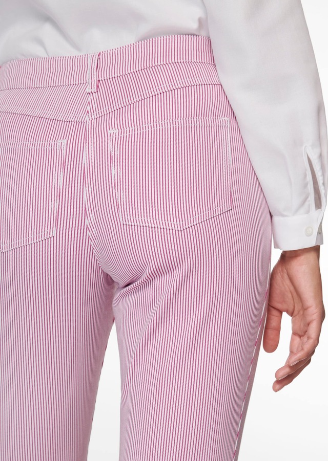 MADELEINE »Jeans Fein gestreifte 7/8-Jeans, Formbund«