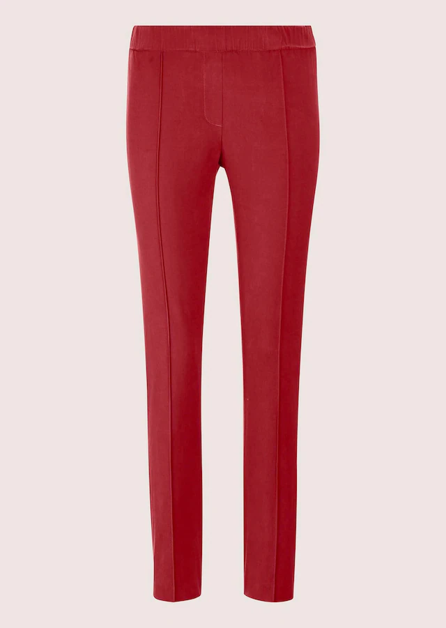 MADELEINE Bügelfaltenhose »Jeggings Stretch-Hose mit Biesen, Bügelfalten«