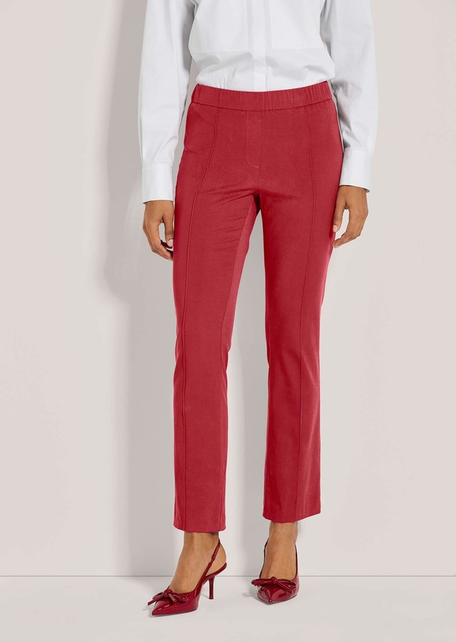 MADELEINE Bügelfaltenhose »Jeggings Stretch-Hose mit Biesen, Bügelfalten«