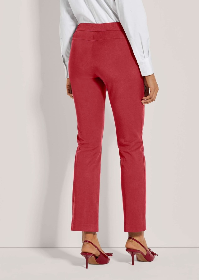 MADELEINE Bügelfaltenhose »Jeggings Stretch-Hose mit Biesen, Bügelfalten«