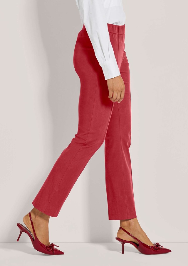 MADELEINE Bügelfaltenhose »Jeggings Stretch-Hose mit Biesen, Bügelfalten«