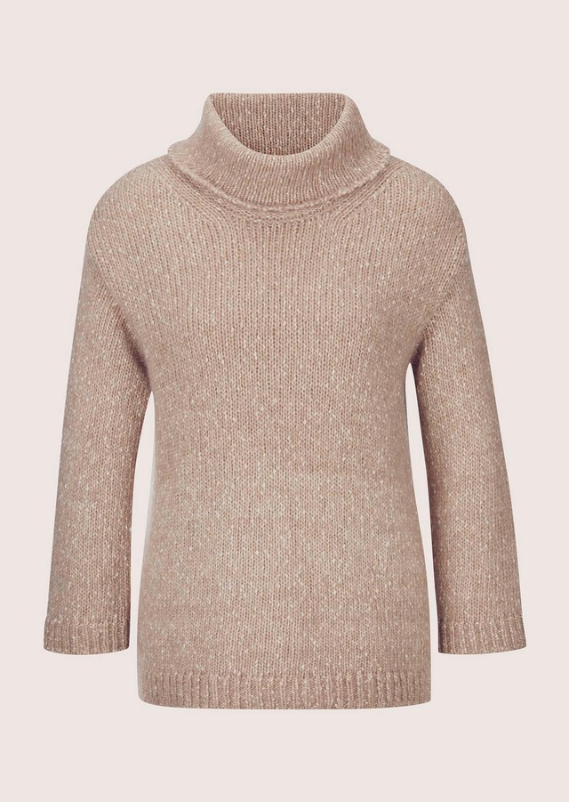 MADELEINE Longpullover »Pullover Modischer Rollkragenpullover, 3/4-Arm«
