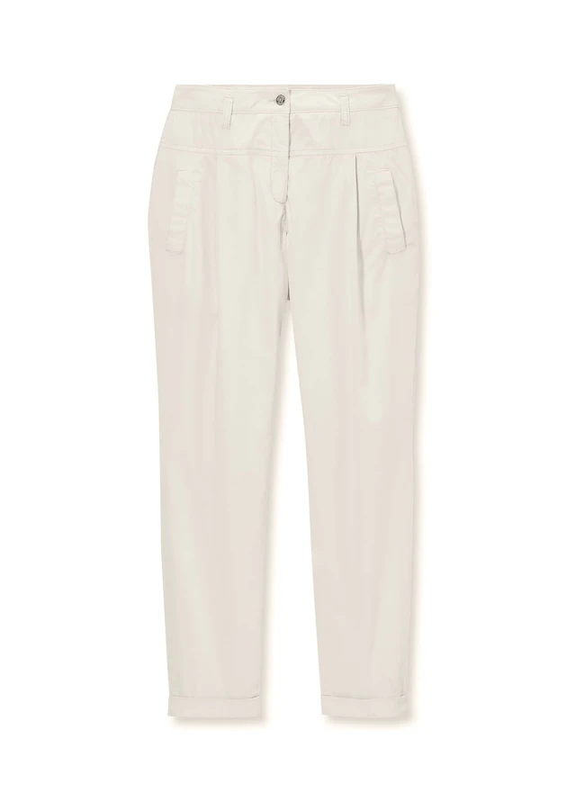 MADELEINE Chinohose »Hose Modische Chino-Hose mit Bundfalten«