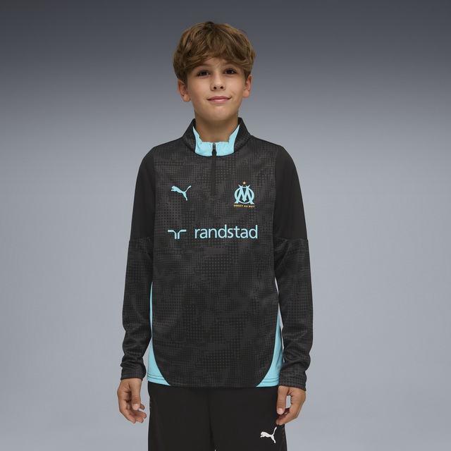 PUMA Trainingspullover »Olympique de Marseille Trainingstop Jugendliche«