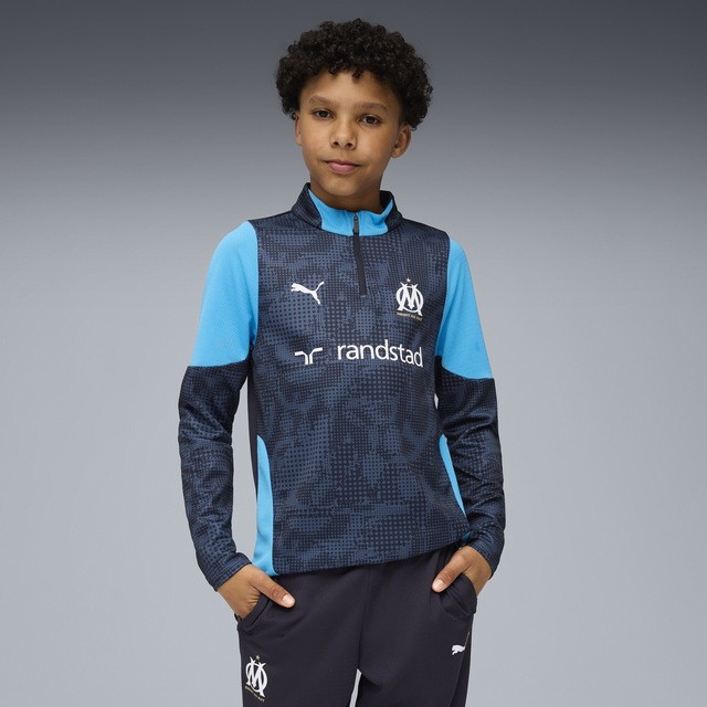 PUMA Trainingspullover »Olympique de Marseille Trainingstop Jugendliche«
