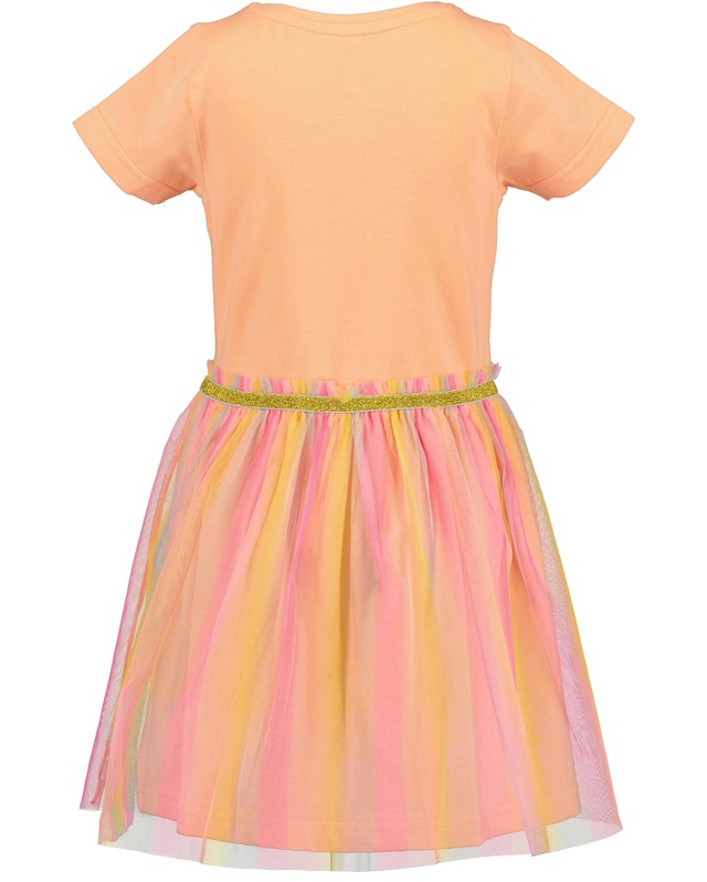 Blue Seven Jerseykleid 1 tlg. tlg. mit aufgesetztem Tüllrock und tollem Frontmotiv