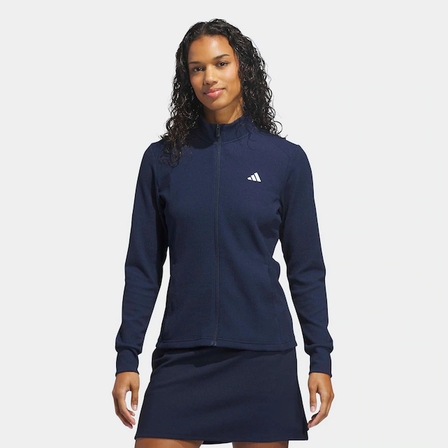 adidas Performance Trainingsjacke »PERFORMANCE TEXTURE FULL ZIP T« mit Reißverschluss, aus Polyester, normaler Schnitt, gerader Abschluss