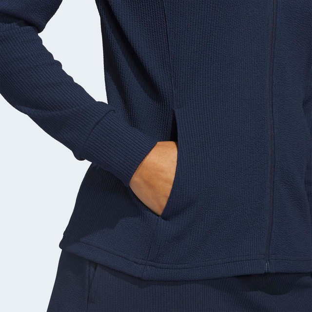adidas Performance Trainingsjacke »PERFORMANCE TEXTURE FULL ZIP T« mit Reißverschluss, aus Polyester, normaler Schnitt, gerader Abschluss
