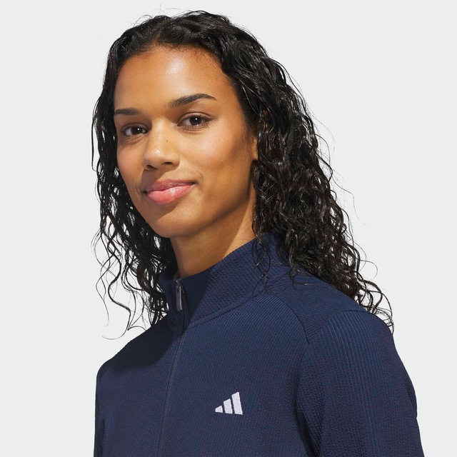adidas Performance Trainingsjacke »PERFORMANCE TEXTURE FULL ZIP T« mit Reißverschluss, aus Polyester, normaler Schnitt, gerader Abschluss