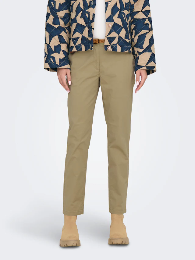 JDY Chinohose »JDYCHICAGO MW BELTED CHINO PANTS PNT DIA«