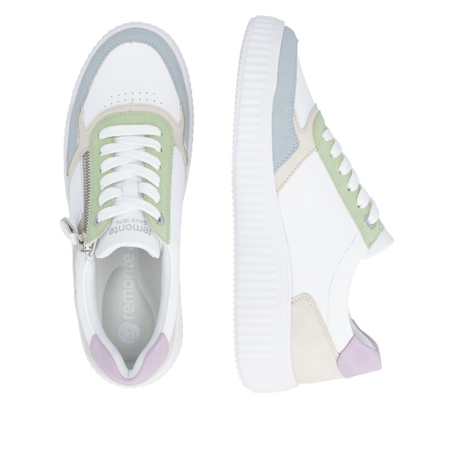 Remonte Plateausneaker Schnürschuh, Halbschuh, Freizeitsneaker mit Schaftrandpolsterung